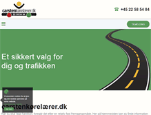 Tablet Screenshot of carstenkoerelaerer.dk